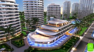 Discover Ocean Life in Long Beach, Iskele – modern apartments, rich amenities, sea views & high investment potential in Northern Cyprus.